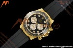 Rolex - Daytona 126518LN 40mm V10 Gain Weight CER/YG/RU Blk/Gold/Dia QF SH4131