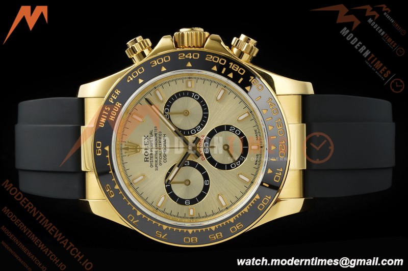 Rolex - Daytona 126518LN 40mm V10 Gain Weight CER/YG/RU Gold/Stk QF SH4131
