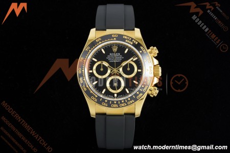 Rolex - Daytona 126518LN 40mm V10 Gain Weight CER/YG/RU Blk/Stk QF SH4131 | 롤렉스 - 데이토나 126518LN 40mm V10 게인 웨이트 CER/YG/RU 골드/Stk QF SH4131