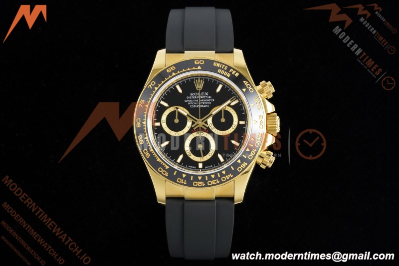 Rolex - Daytona 126518LN 40mm V10 Gain Weight CER/YG/RU Blk/Stk QF SH4131
