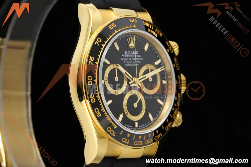 Rolex - Daytona 126518LN 40mm V10 Gain Weight CER/YG/RU Blk/Stk QF SH4131