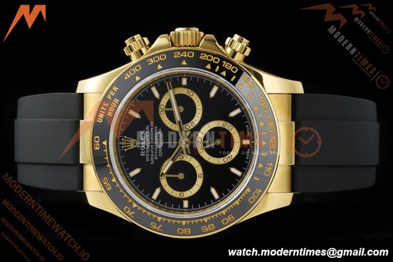 Rolex - Daytona 126518LN 40mm V10 Gain Weight CER/YG/RU Blk/Stk QF SH4131