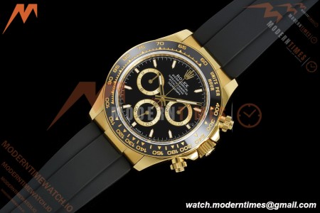Rolex - Daytona 126518LN 40mm V10 Gain Weight CER/YG/RU Blk/Stk QF SH4131 | 롤렉스 - 데이토나 126518LN 40mm V10 게인 웨이트 CER/YG/RU 골드/Stk QF SH4131