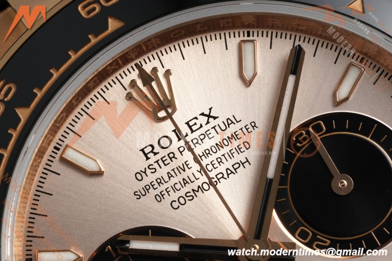 Rolex - Daytona 126515LN 40mm V10 Gain Weight CER/RG/RU RG/Blk/Stk QF SH4131