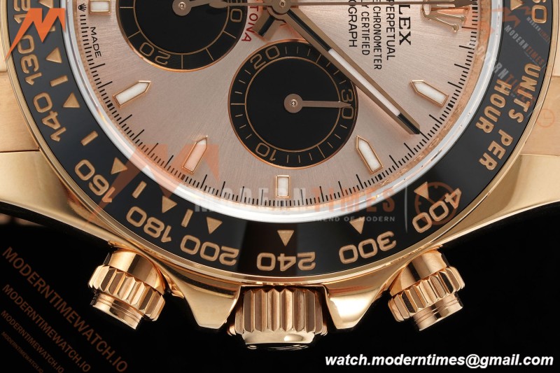 Rolex - Daytona 126515LN 40mm V10 Gain Weight CER/RG/RU RG/Blk/Stk QF SH4131