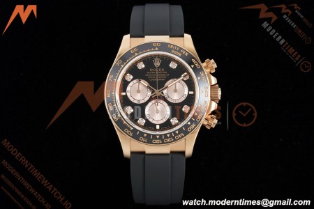 Rolex - Daytona 126515LN 40mm V10 Gain Weight CER/RG/RU Blk/RG/Dia QF SH4131 | 롤렉스 - 데이토나 126515LN 40mm V10 게인 웨이트 CER/RG/RU 블랙/RG/Dia QF SH4131