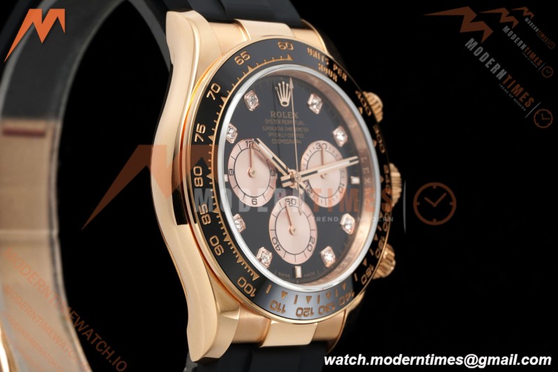 Rolex - Daytona 126515LN 40mm V10 Gain Weight CER/RG/RU Blk/RG/Dia QF SH4131