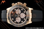 Rolex - Daytona 126515LN 40mm V10 Gain Weight CER/RG/RU Blk/RG/Dia QF SH4131