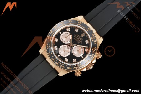 Rolex - Daytona 126515LN 40mm V10 Gain Weight CER/RG/RU Blk/RG/Dia QF SH4131
