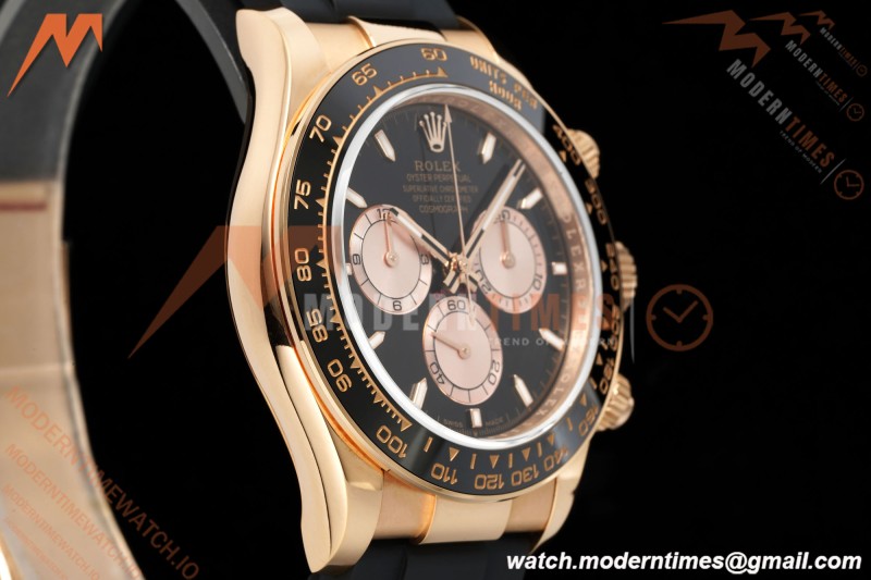 Rolex - Daytona 126515LN 40mm V10 Gain Weight CER/RG/RU Blk/RG/Stk QF SH4131