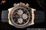 Rolex - Daytona 126515LN 40mm V10 Gain Weight CER/RG/RU Blk/RG/Stk QF SH4131