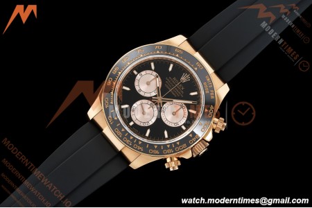 Rolex - Daytona 126515LN 40mm V10 Gain Weight CER/RG/RU Blk/RG/Stk QF SH4131