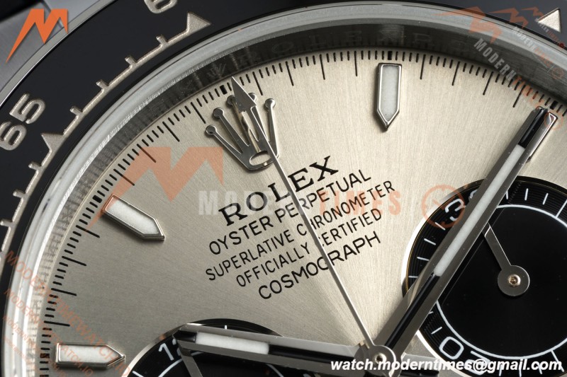 Rolex - Daytona 126519LN 40mm V10 Gain Weight CER/WG/RU Gry/Blk/Stk QF SH4131 | 롤렉스 - 데이토나 126519LN 40mm V10 게인 웨이트 CER/WG/RU 그레이/블랙/스틸 QF SH4131