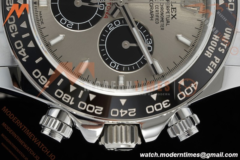 Rolex - Daytona 126519LN 40mm V10 Gain Weight CER/WG/RU Gry/Blk/Stk QF SH4131 | 롤렉스 - 데이토나 126519LN 40mm V10 게인 웨이트 CER/WG/RU 그레이/블랙/스틸 QF SH4131