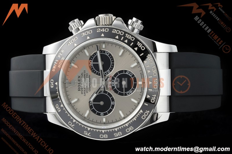 Rolex - Daytona 126519LN 40mm V10 Gain Weight CER/WG/RU Gry/Blk/Stk QF SH4131 | 롤렉스 - 데이토나 126519LN 40mm V10 게인 웨이트 CER/WG/RU 그레이/블랙/스틸 QF SH4131