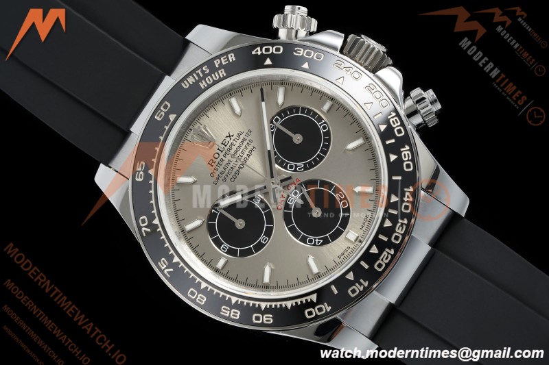 Rolex - Daytona 126519LN 40mm V10 Gain Weight CER/WG/RU Gry/Blk/Stk QF SH4131 | 롤렉스 - 데이토나 126519LN 40mm V10 게인 웨이트 CER/WG/RU 그레이/블랙/스틸 QF SH4131