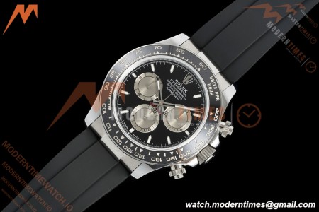 Rolex - Daytona 126519LN 40mm V10 Gain Weight CER/SS/RU Blk/Gry/Stk QF SH4131 | 롤렉스 - 데이토나 126519LN 40mm V10 게인 웨이트 CER/SS/RU 블랙/그레이/스틸 QF SH4131