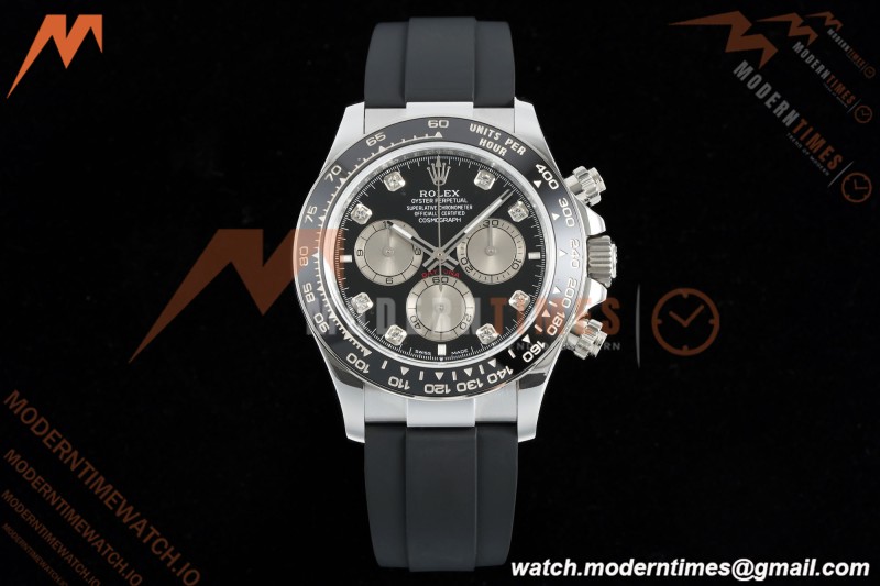 Rolex - Daytona 126519LN 40mm V10 Gain Weight CER/SS/RU Blk/Gry/Dia QF SH4131