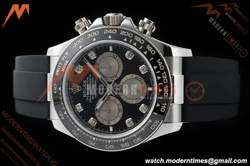 Rolex - Daytona 126519LN 40mm V10 Gain Weight CER/SS/RU Blk/Gry/Dia QF SH4131