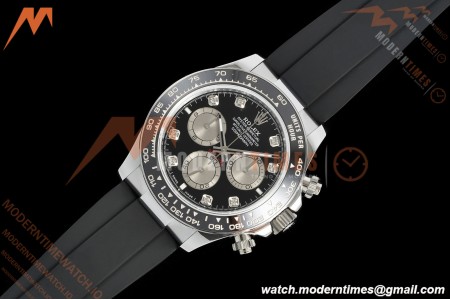Rolex - Daytona 126519LN 40mm V10 Gain Weight CER/SS/RU Blk/Gry/Dia QF SH4131