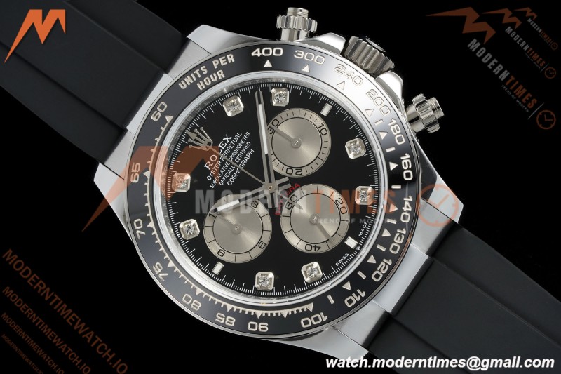 Rolex - Daytona 126519LN 40mm V10 Gain Weight CER/SS/RU Blk/Gry/Dia QF SH4131