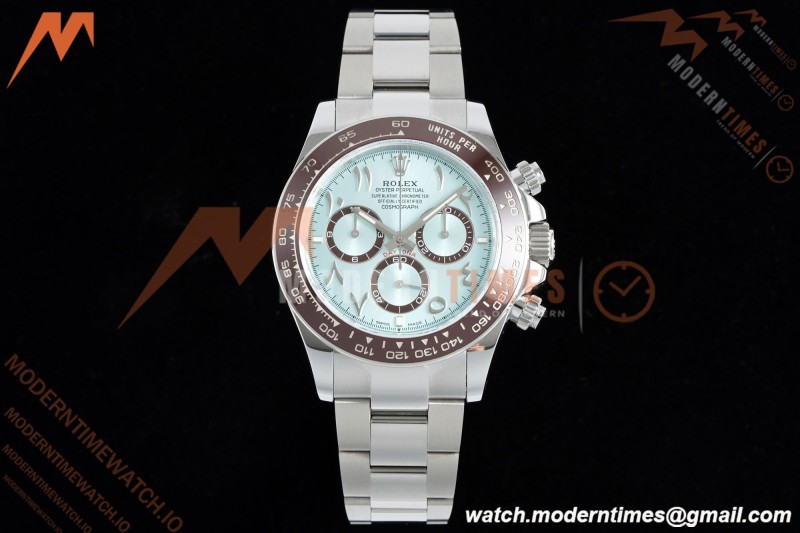Rolex - Daytona 126506 40mm Brn CER/SS I-Blu Arabic Dial QF V5 SH4131 | 롤렉스 - 데이토나 126506 40mm 브라운 CER/SS I-블루 아라비아 다이얼 QF V5 SH4131