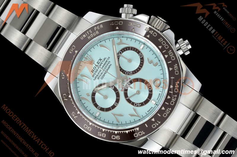 Rolex - Daytona 126506 40mm Brn CER/SS I-Blu Arabic Dial QF V5 SH4131 | 롤렉스 - 데이토나 126506 40mm 브라운 CER/SS I-블루 아라비아 다이얼 QF V5 SH4131