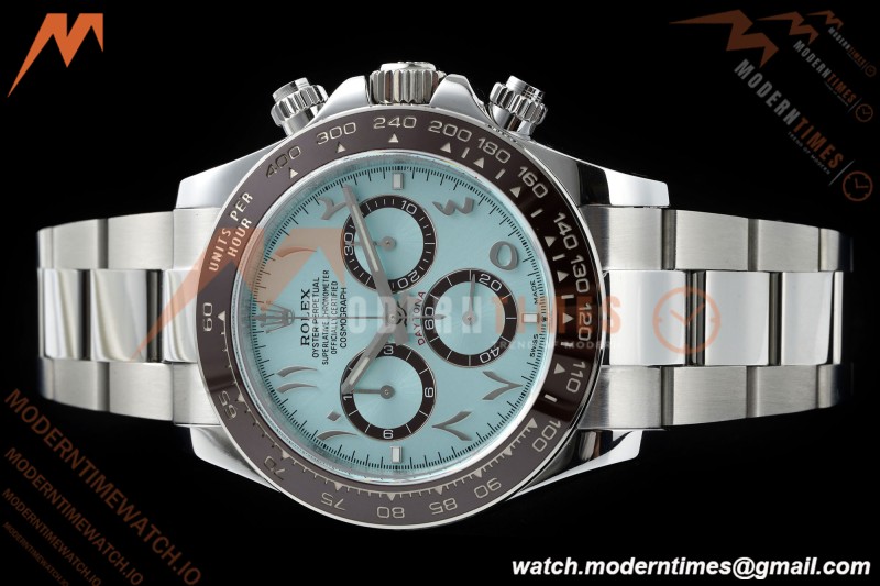 Rolex - Daytona 126506 40mm Brn CER/SS I-Blu Arabic Dial QF V5 SH4131 | 롤렉스 - 데이토나 126506 40mm 브라운 CER/SS I-블루 아라비아 다이얼 QF V5 SH4131