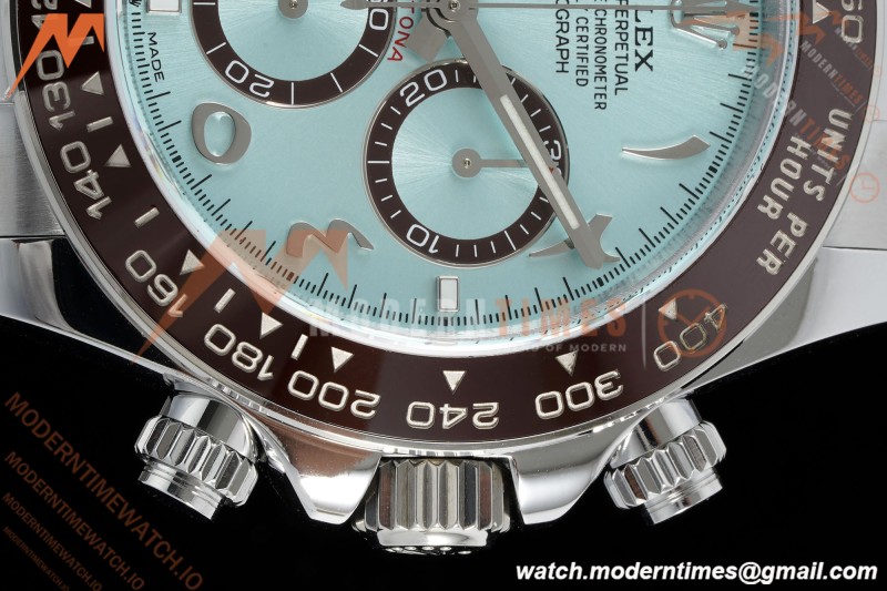 Rolex - Daytona 126506 40mm Gain Weight Brn CER/SS I-Blu Arabic Dial QF V6 SH4131