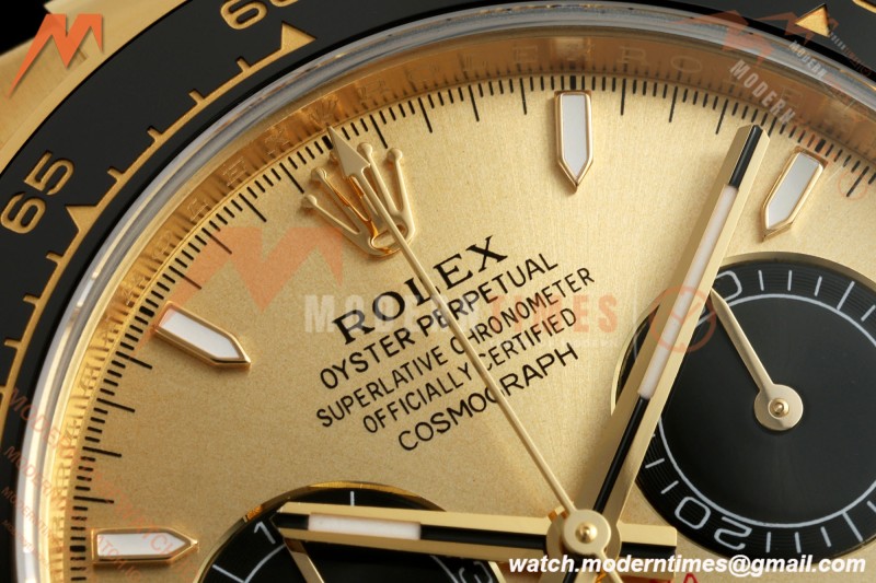 Rolex - Daytona 126518LN 40mm CER 904L YG/RU Gold/Black THBF SH4131