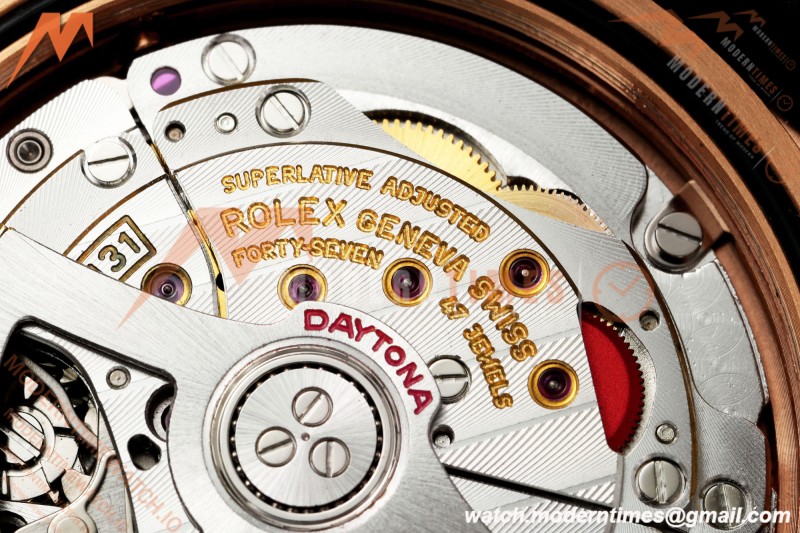 Rolex - Daytona 126515LN 40mm 904L Ceramic RG/RU Champ/Blk THBF SH4131