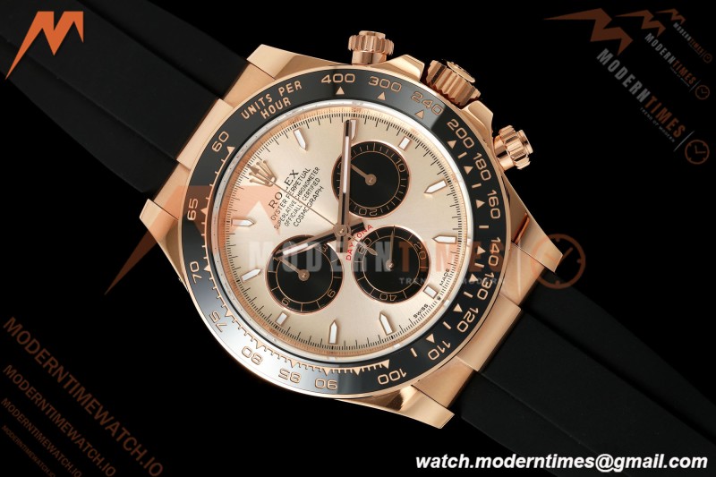 Rolex - Daytona 126515LN 40mm 904L Ceramic RG/RU Champ/Blk THBF SH4131