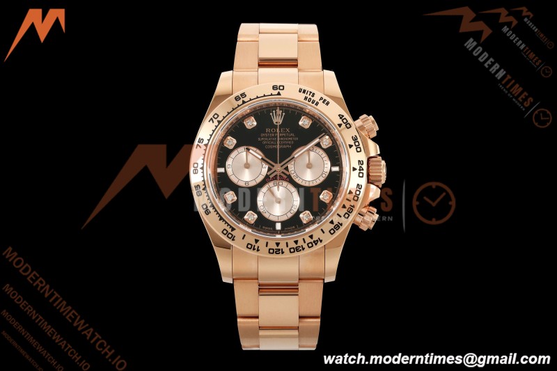 Rolex - Daytona 126505 40mm 904L RG/RG Blk/RG/Dia THBF SH4131 | 롤렉스 - 데이토나 126505 40mm 904L RG/RG Blk/RG/Dia THBF SH4131