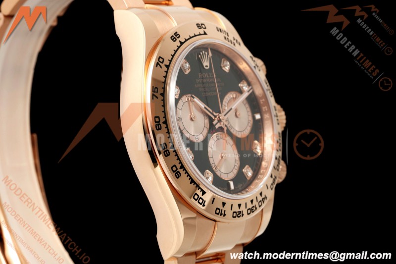 Rolex - Daytona 126505 40mm 904L RG/RG Blk/RG/Dia THBF SH4131 | 롤렉스 - 데이토나 126505 40mm 904L RG/RG Blk/RG/Dia THBF SH4131