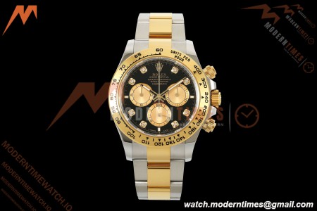 Rolex - Daytona 126503 40mm 904L YG/SS Blk/Gold/Dia THBF SH4131
