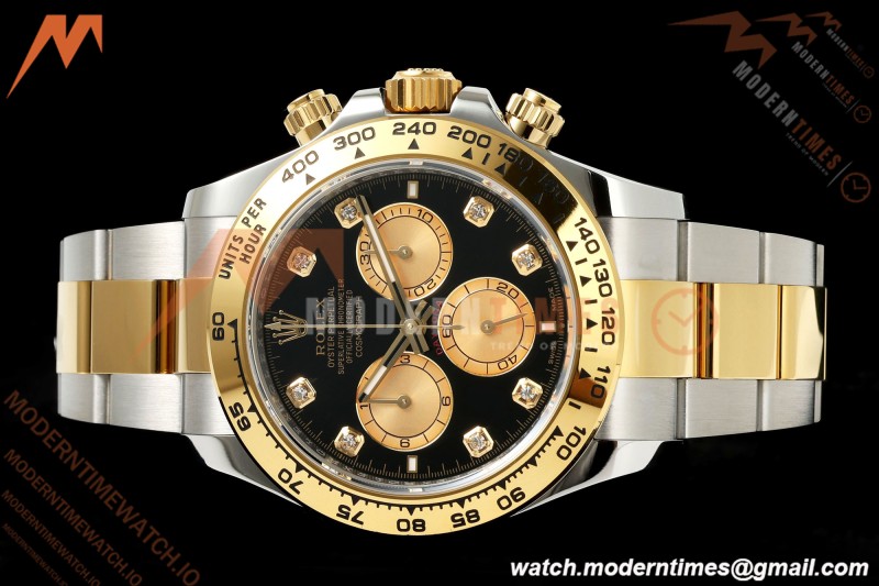 Rolex - Daytona 126503 40mm 904L YG/SS Blk/Gold/Dia THBF SH4131