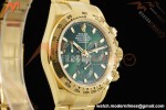 Rolex - Daytona 116508 40mm Tungsten Gain Weight YG/YG Green Dial 3CF V2 SH4130 | 롤렉스 - 데이토나 116508 40mm 텅스텐 게인 웨이트 YG/YG 그린 다이얼 3CF V2 SH4130
