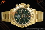 Rolex - Daytona 116508 40mm Tungsten Gain Weight YG/YG Green Dial 3CF V2 SH4130 | 롤렉스 - 데이토나 116508 40mm 텅스텐 게인 웨이트 YG/YG 그린 다이얼 3CF V2 SH4130