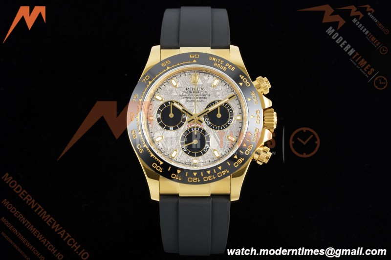 Rolex - Daytona 116518LN 40mm Tungsten Gain Weight YG/RU Meteorite Dial 3CF V2 SH4130 | 롤렉스 - 데이토나 116518LN 40mm 텅스텐 게인 웨이트 YG/RU 운석 다이얼 3CF V2 SH4130
