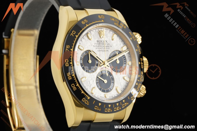 Rolex - Daytona 116518LN 40mm Tungsten Gain Weight YG/RU Meteorite Dial 3CF V2 SH4130 | 롤렉스 - 데이토나 116518LN 40mm 텅스텐 게인 웨이트 YG/RU 운석 다이얼 3CF V2 SH4130