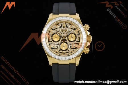 Rolex - Daytona 116588TBR 40mm Tungsten Gain Weight YG/RU Diamond Dial 3CF SH4130