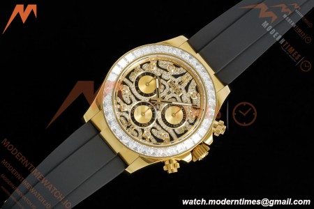 Rolex - Daytona 116588TBR 40mm Tungsten Gain Weight YG/RU Diamond Dial 3CF SH4130