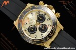 Rolex - Daytona 116518LN 40mm Tungsten Gain Weight YG/RU Champagne Dial 3CF V2 SH4130
