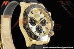 Rolex - Daytona 116518LN 40mm Tungsten Gain Weight YG/RU Champagne Dial 3CF V2 SH4130