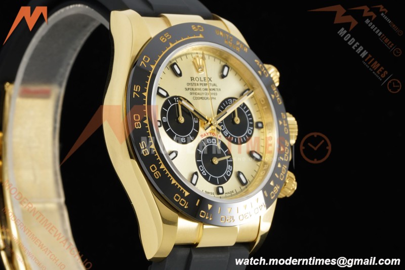Rolex - Daytona 116518LN 40mm Tungsten Gain Weight YG/RU Champagne Dial 3CF V2 SH4130