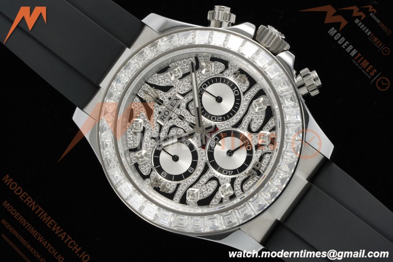 Rolex - Daytona 116589TBR 40mm Tungsten Gain Weight WG/RU Diamond Dial 3CF SH4130
