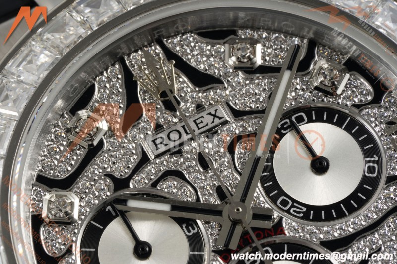 Rolex - Daytona 116589TBR 40mm Tungsten Gain Weight WG/RU Diamond Dial 3CF SH4130