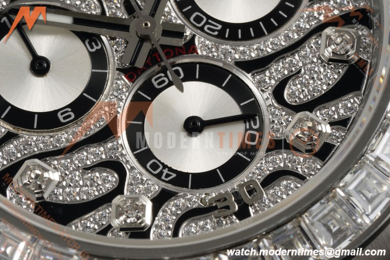 Rolex - Daytona 116589TBR 40mm Tungsten Gain Weight WG/RU Diamond Dial 3CF SH4130