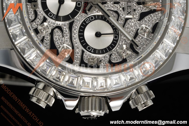 Rolex - Daytona 116589TBR 40mm Tungsten Gain Weight WG/RU Diamond Dial 3CF SH4130
