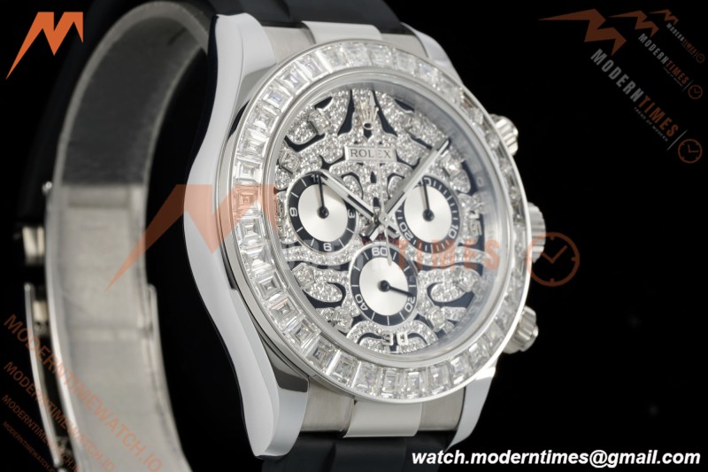 Rolex - Daytona 116589TBR 40mm Tungsten Gain Weight WG/RU Diamond Dial 3CF SH4130